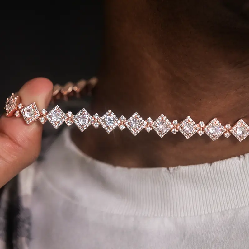 10Mm Rose Gold Cloister Link Chain – Rich Tone & Structure 1