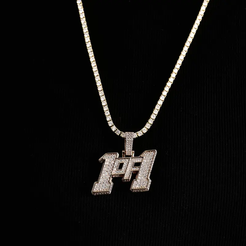 "1Of1" Signature Pendant – Rose Gold Vermeil Limited Edition 1