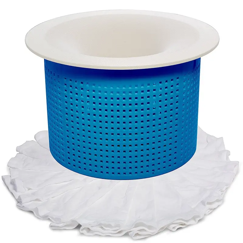 20-Pack Ultrafine Pool Skimmer Socks – Debris, Pollen, Oil & Scum Filter Savers For Skimmer Baskets 1