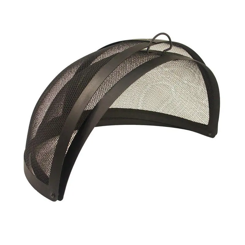 24-Inch Fire Pit Spark Screen For Safe, Easy Access 1