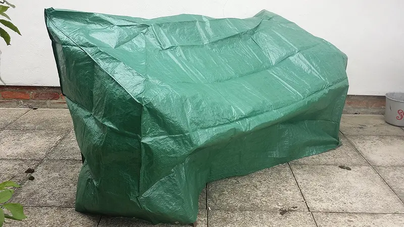 3-Seater Patio Bench Cover – Universal Fit For Benches Up To 64 Inches Long 1
