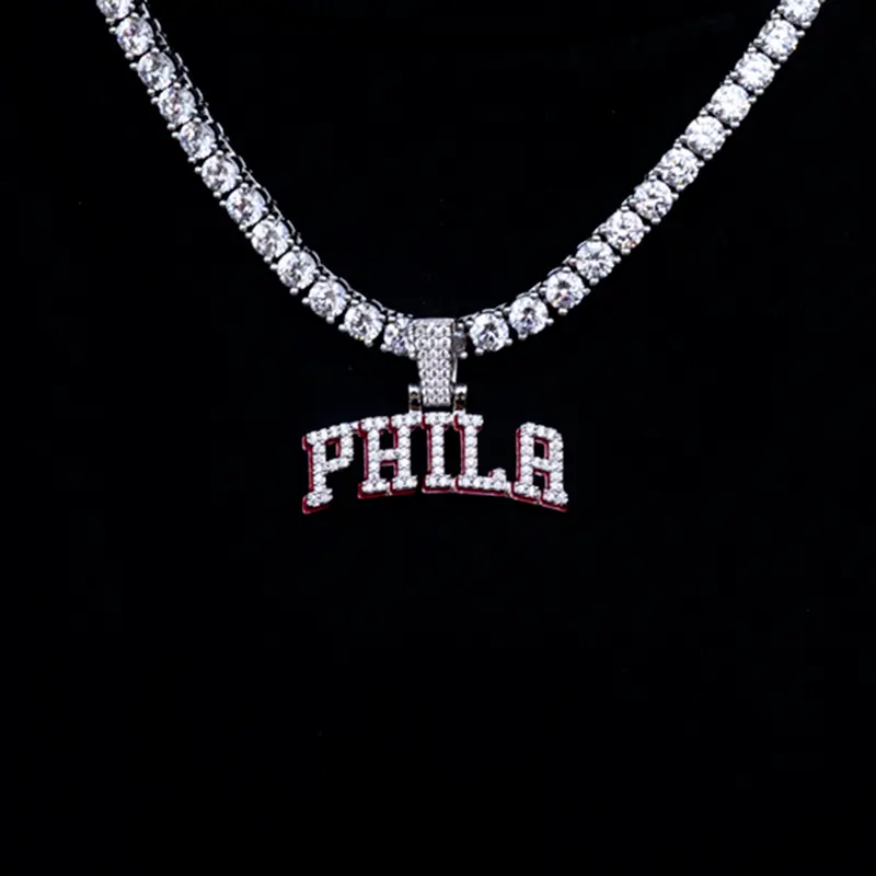 76Ers Philadelphia Logo Necklace – Official Team Jewelry 1