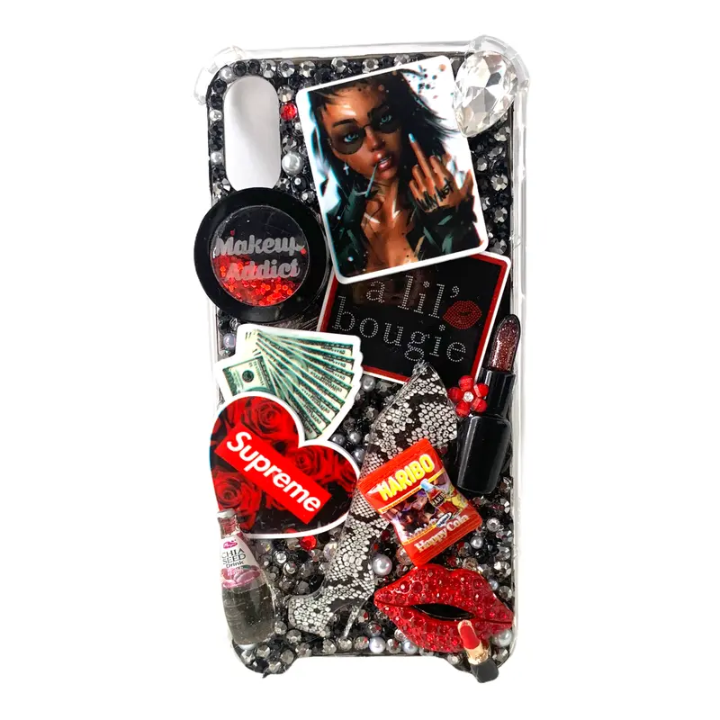 A Lil’ Bougie Snap-On Iphone X Case – Ready To Ship With Full-Edge Bumper Protection 1