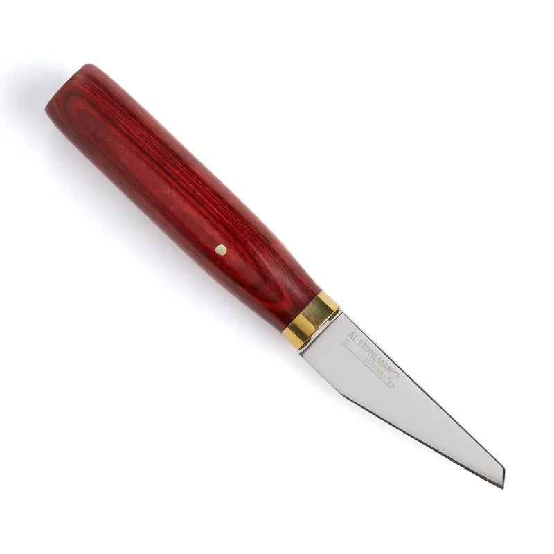 Al Stohlman Straight Trim Leather Knife 1