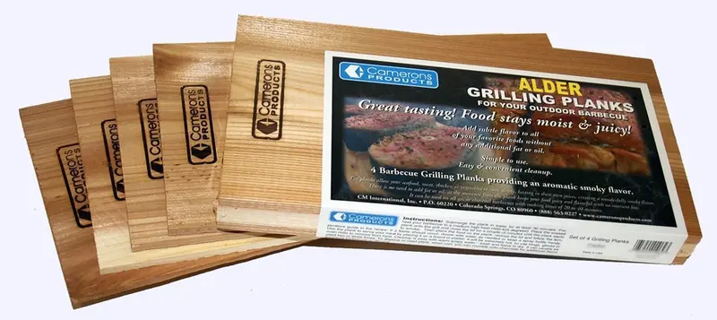 Alder Grilling Plank Set – 4-Pack Of Flavor-Infusing Wood Planks For Outdoor Bbqs 1