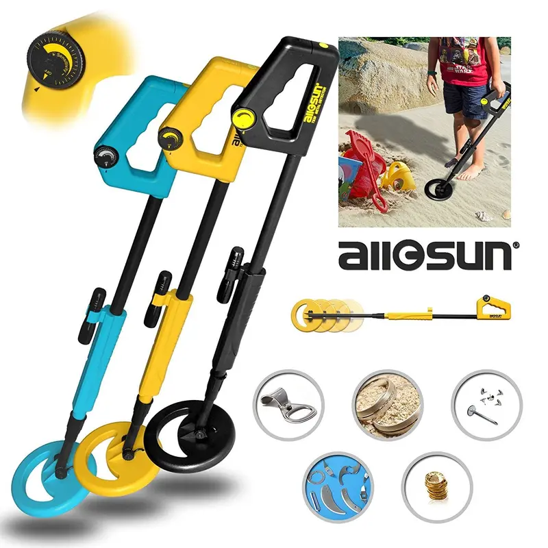All-Sun Junior Metal Detector – Kid-Friendly Educational Treasure Hunting Toy With Adjustable Stem & Sound Alerts 1