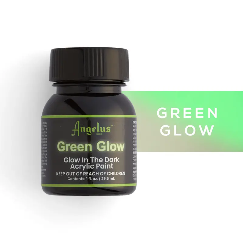 Angelus Glow-In-The-Dark Leather Paint – 1 Fl. Oz. 1