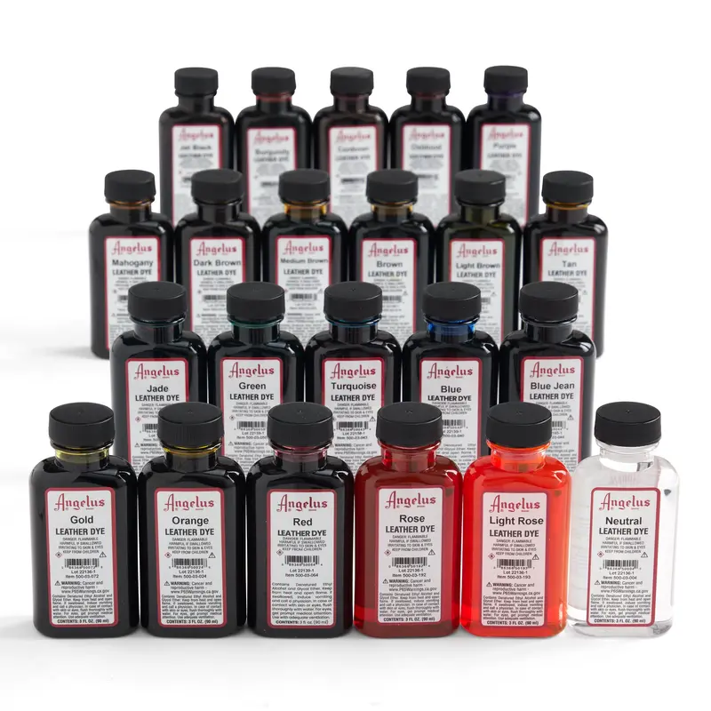 Angelus Premium Leather Dye For Full-Grain Hides 1