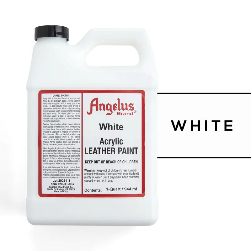 Angelus Professional Leather Paint – 32 Oz Bulk Container 1