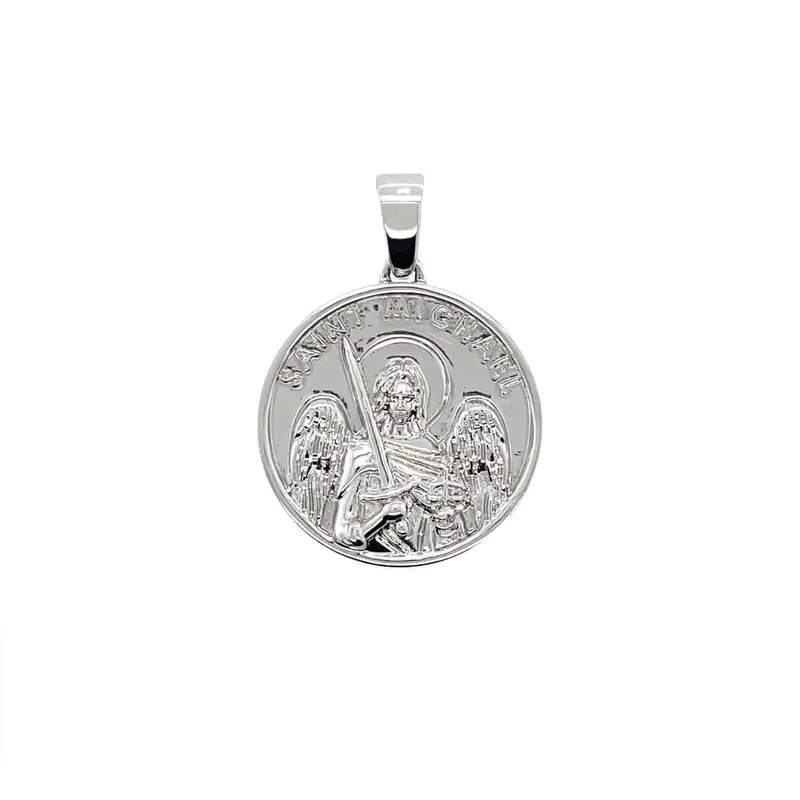 Archangel Saint Michael Coin – Detailed Relief Finish 1