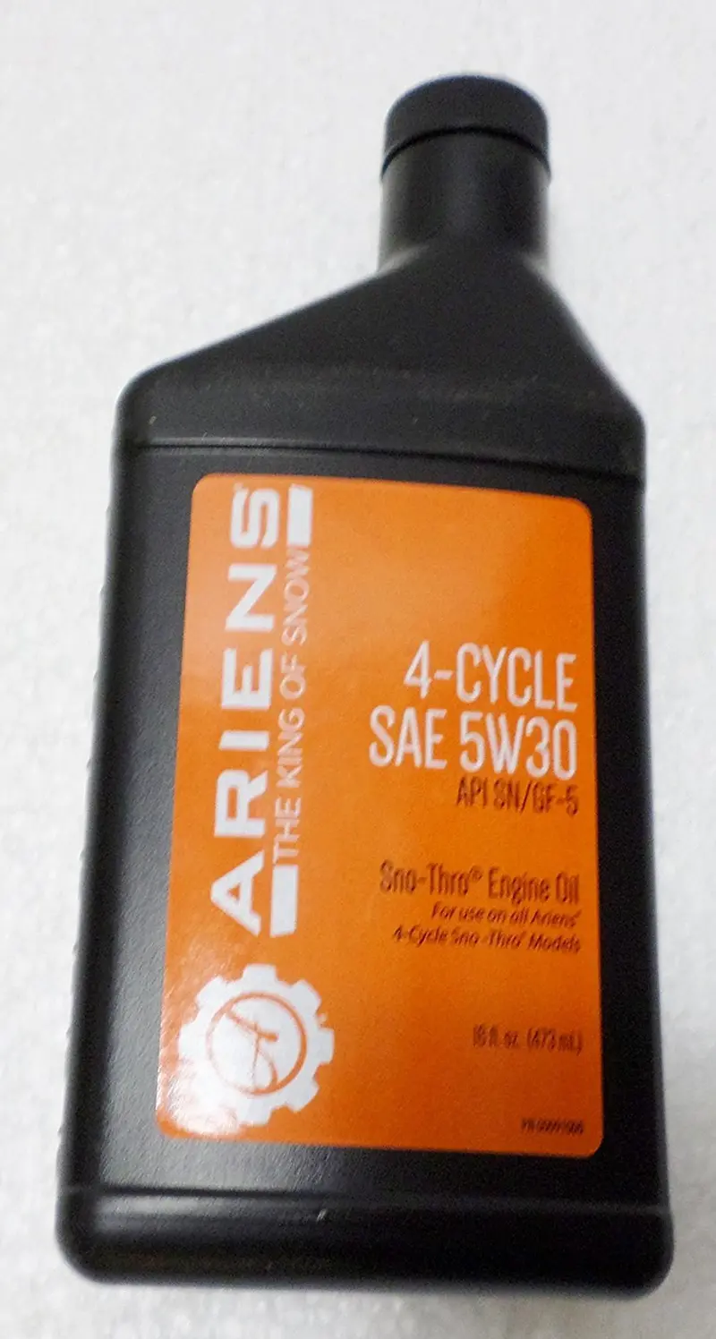 Ariens 00091000 – 16 Oz Sae 5W-30 4-Cycle Snow Blower Engine Oil 1