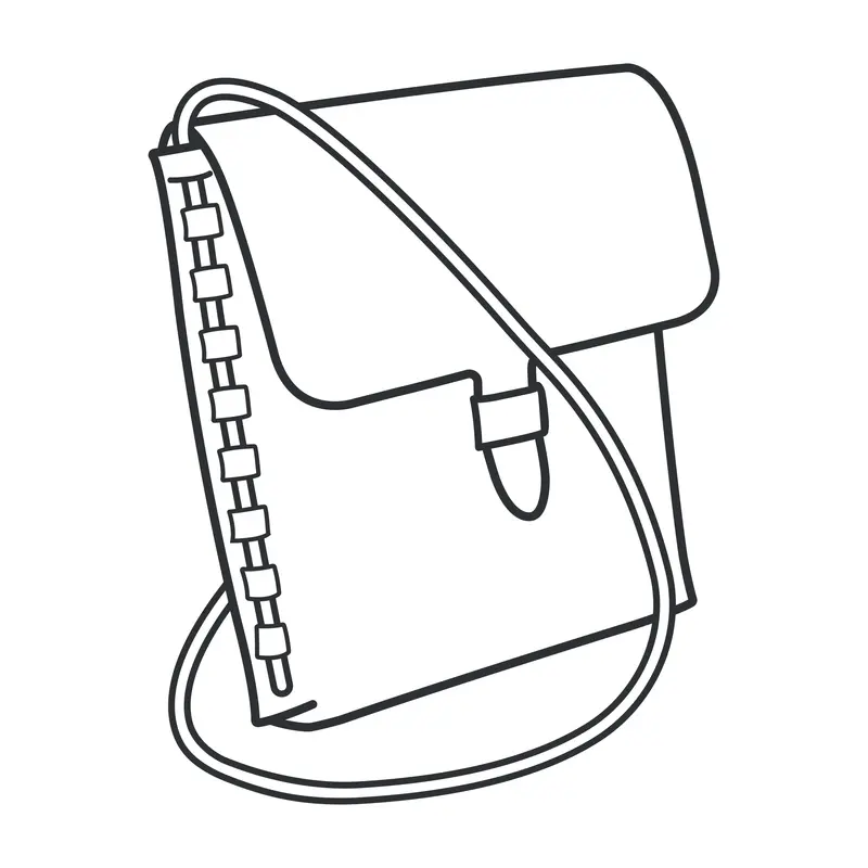 Ashmore Crossbody Bag Paper Pattern 1