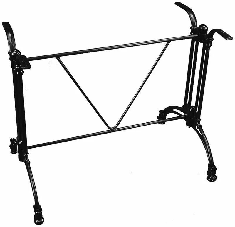 Atc Andalusia Black Cast-Aluminum Rectangle Table Base – 21" L X 35.5" W X 27.5" H 1