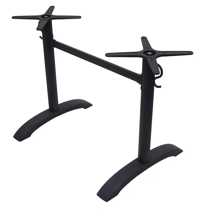 Atc Jennifer Ada-Compliant Table Base – Powder-Coated Cast Aluminum (23-51/64" × 31-19/64" × 28") 1