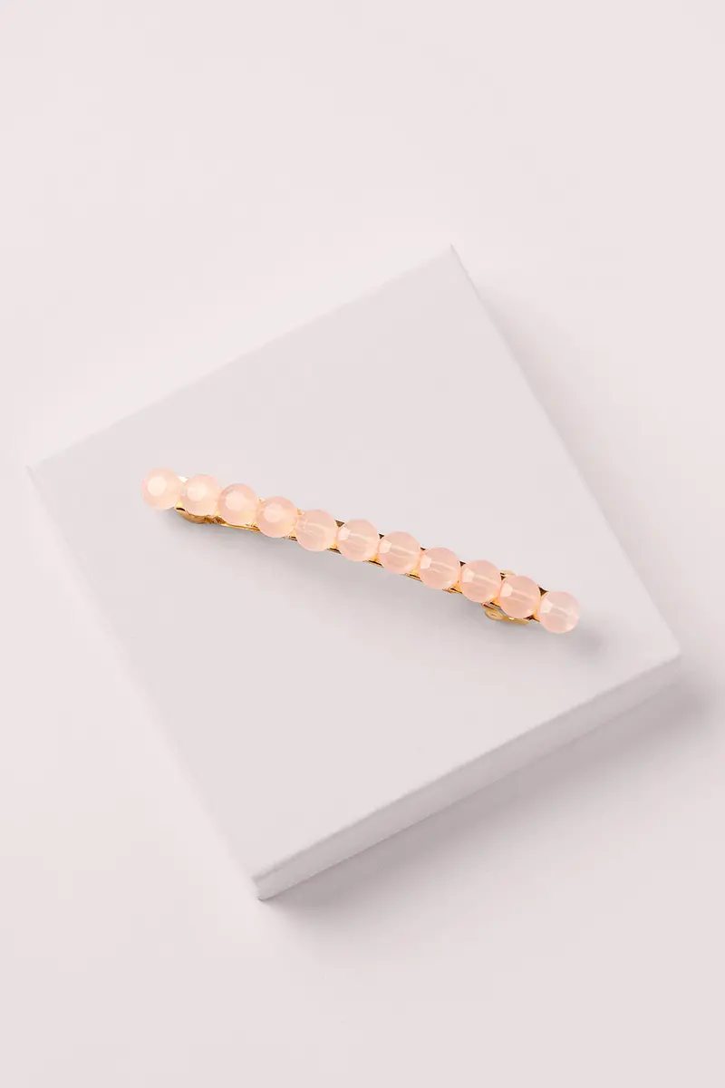 Baguette-Cut Gemstone Barrette – Bijou Accent 1