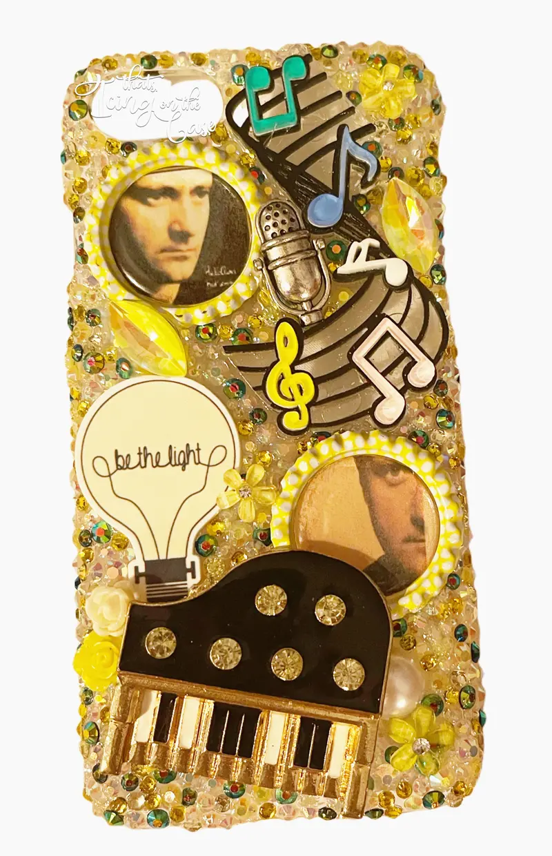 Be The Light Phil Collins Iphone Se Case – Music-Themed Snap Cover 1