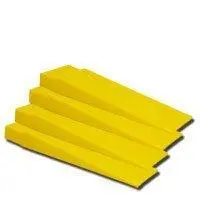 Black Bear 8" Rifled Falling Wedges – Set Of 12 Durable Splitting Wedges For Firewood Processing 1