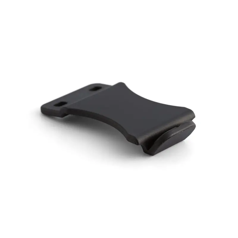 Black Flush-Mount Plastic Fastening Clip 1
