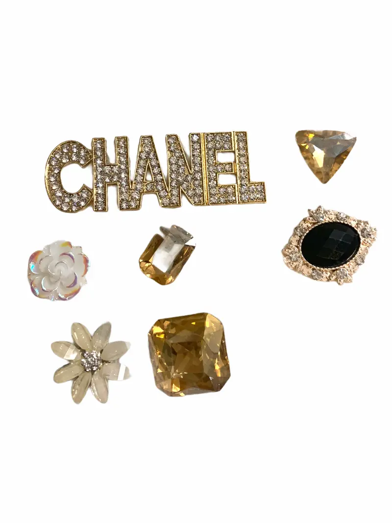 Black & Gold Rhinestone Beauty Design Template A-213-F-1009 (Digital Layout Only) 1