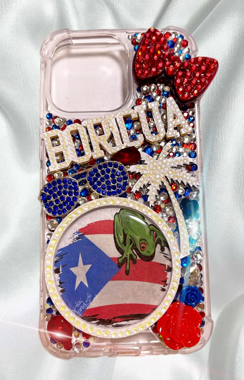 Boricua Bella – Ready-To-Ship Snap-On Iphone 13 Pro Case With Premium Bumper Defense 1