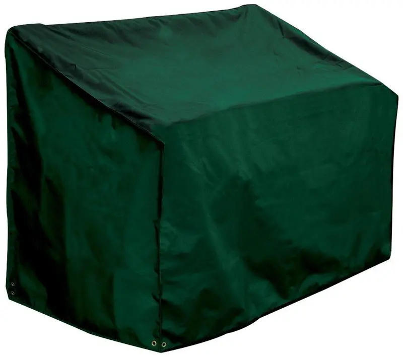 Bosmere C610 Green 3-Seat Bench Cover – 64"L X 26"D X 35"H Back X 25"H Front 1