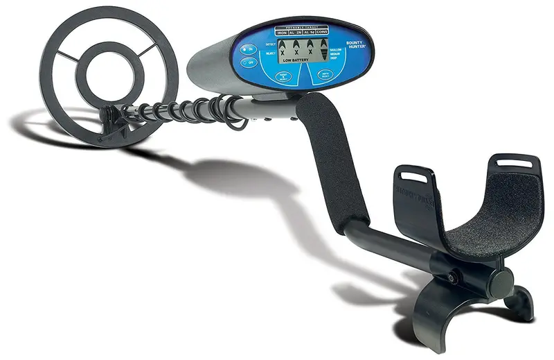 Bounty Hunter Quick Silver Metal Detector – Entry-Level All-Purpose Search Tool 1
