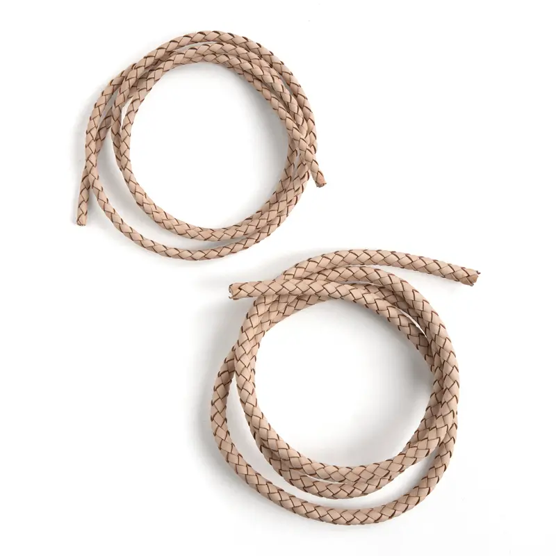 Braided Leather Cord – Durable, Flexible Strapping Material 1