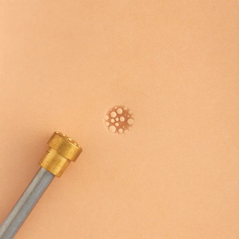 Brass Pebble Texture Matting Stamp 1