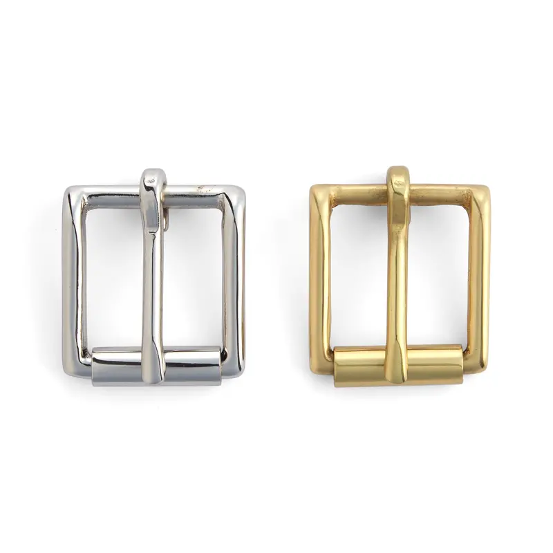 Brass Roller Strap Buckle – Durable Adjustable Belt Closure 1