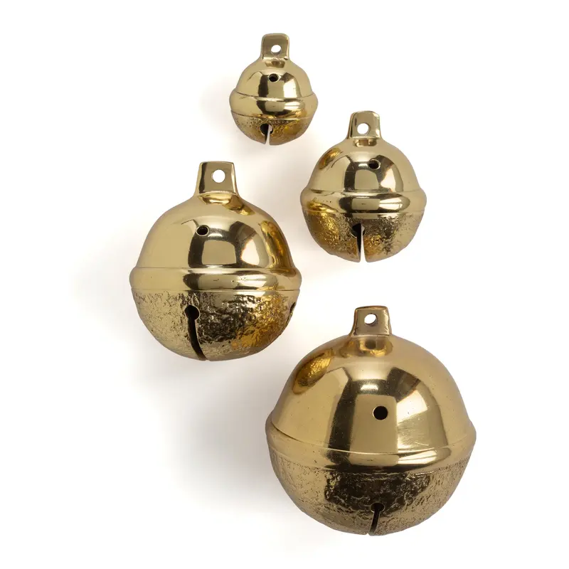 Brass Vintage-Style Decorative Bell For Leather Accessories 1