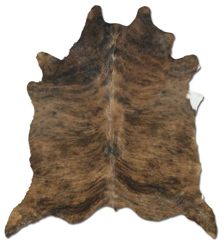 Brindle Pattern Hair-On Cowhide Rug 1