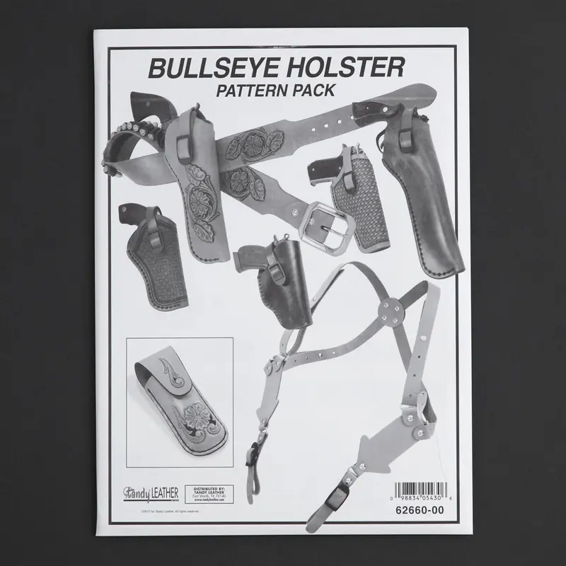 Bullseye Holster Pattern Pack For Custom Firearm Accessories 1