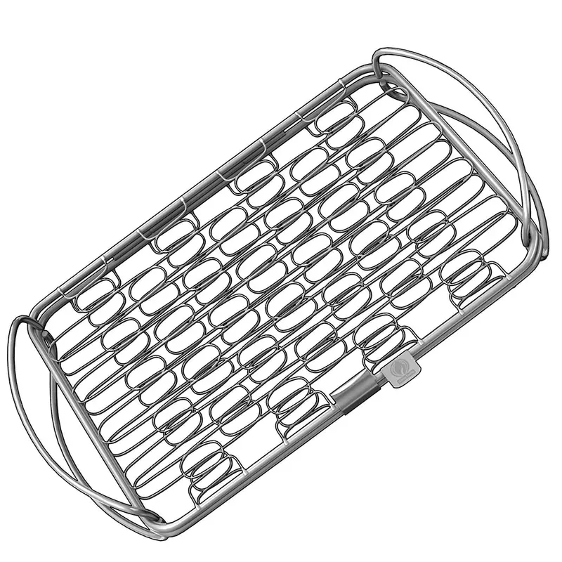 Cave Tools Stainless Steel Fish Grill Basket – Large Capacity Bbq Rack For Whole Fish, Veggies & Shrimp 1