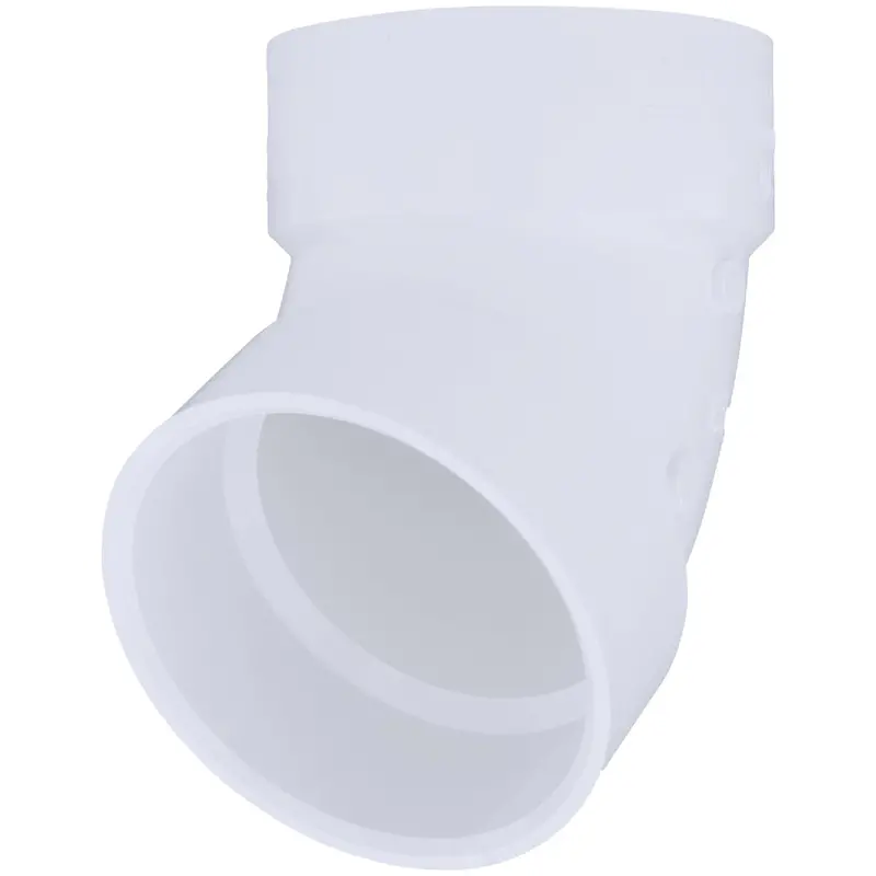 Charlotte Pipe Pvc Dwv Elbow – 4 Inch Schedule 40, 60-Degree Angle (1/6 Bend) 1