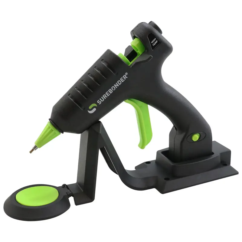 Cl-195F Dual-Mode Mini Glue Gun – Cordless/Corded, High-Temp Detail Application 1