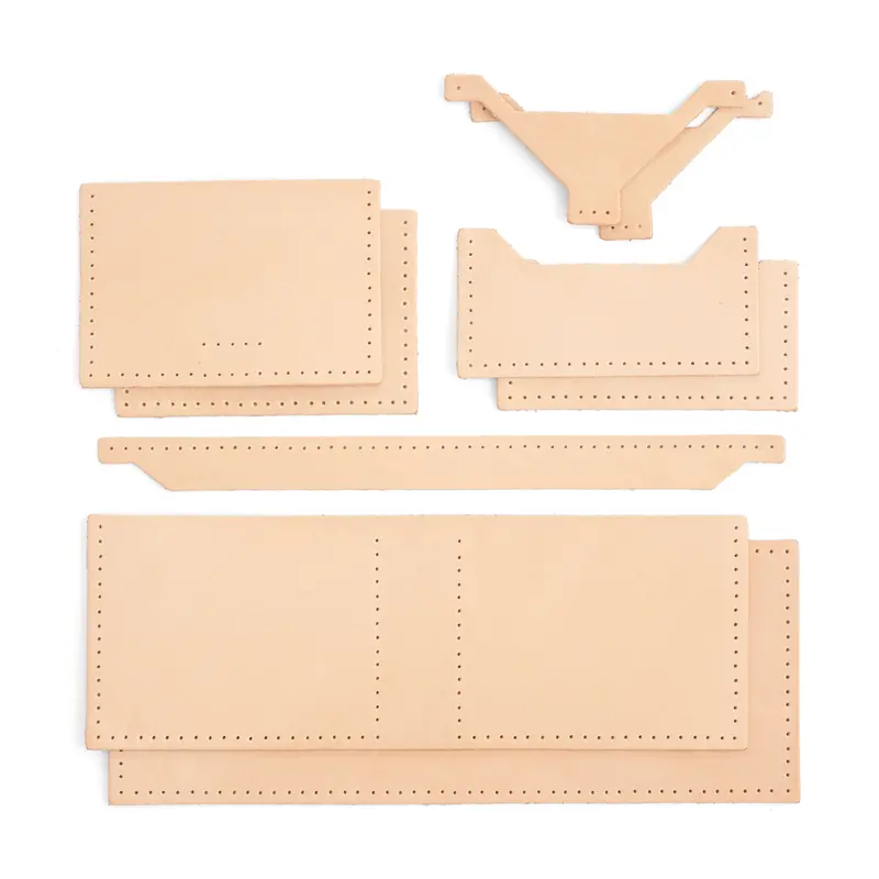 Classic Bifold Wallet Kit – 10-Piece Leather Bundle 1