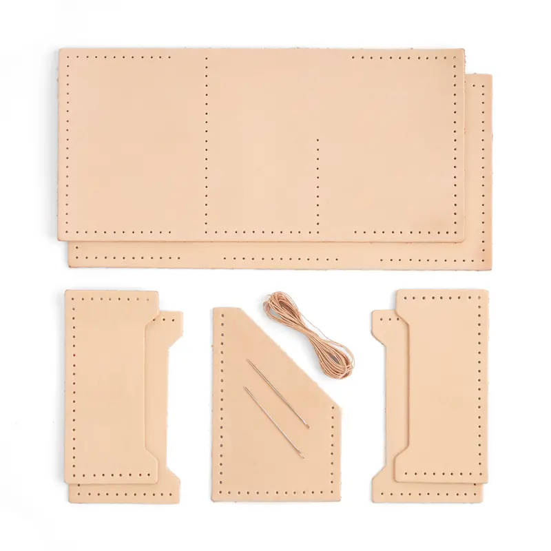 Classic Tri-Fold Wallet Leather Kit – 10-Piece Bundle 1