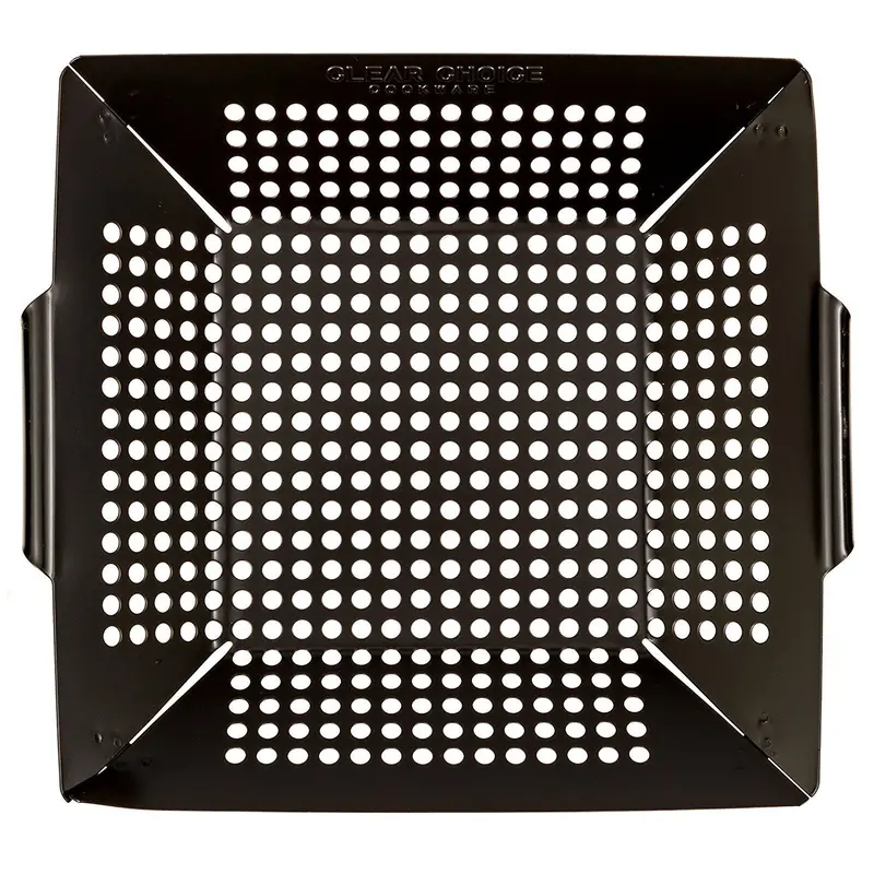 Clear Choice Nonstick Vegetable Grill Basket – Versatile Bbq Pan For Quesadillas, Chicken, Fish, And More 1