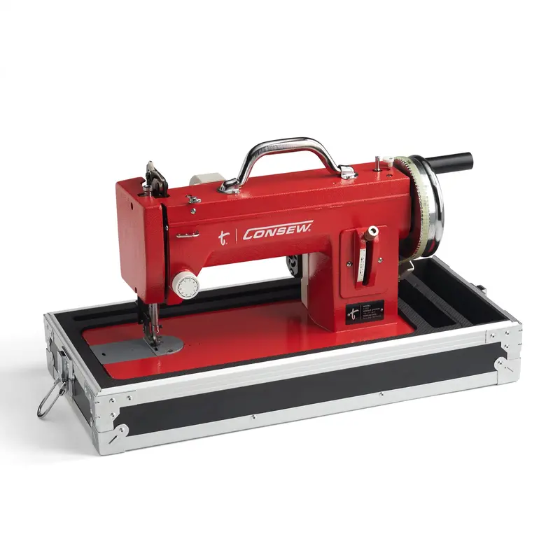 Consew® T-1919 Industrial-Grade Leather Sewing Machine 1
