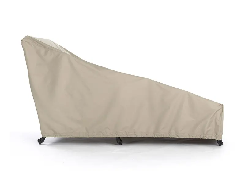 Covermates Elite Chaise Lounge Cover – Khaki, 25"W × 78"D × 30"H, 3-Year Warranty All-Season Protection 1