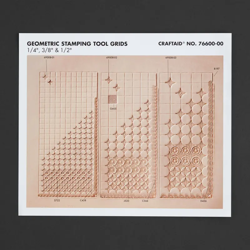 Craftaid® Geometric Stamping Alignment Grid 1