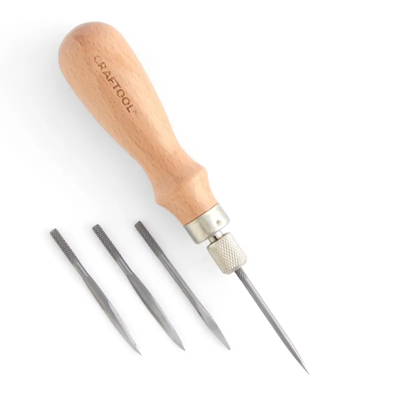 Craftool 4-In-1 Multi-Tip Awl Set For Marking & Piercing 1