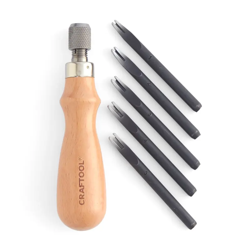 Craftool 5-In-1 Straight Edge Beveler Set 1