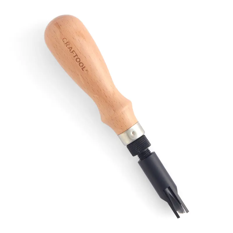 Craftool Adjustable V-Gouge – Customizable Leather Carving Tool 1