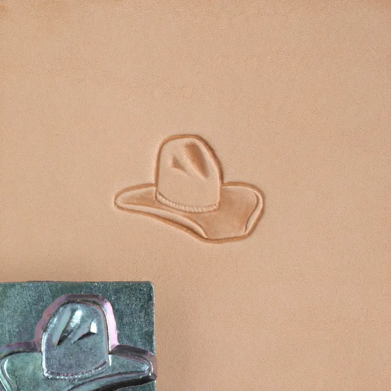 Craftool® Cowboy Hat Leather Stamp Head 1