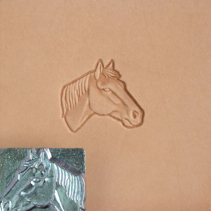Craftool Horse Head Leather Stamp Head 1
