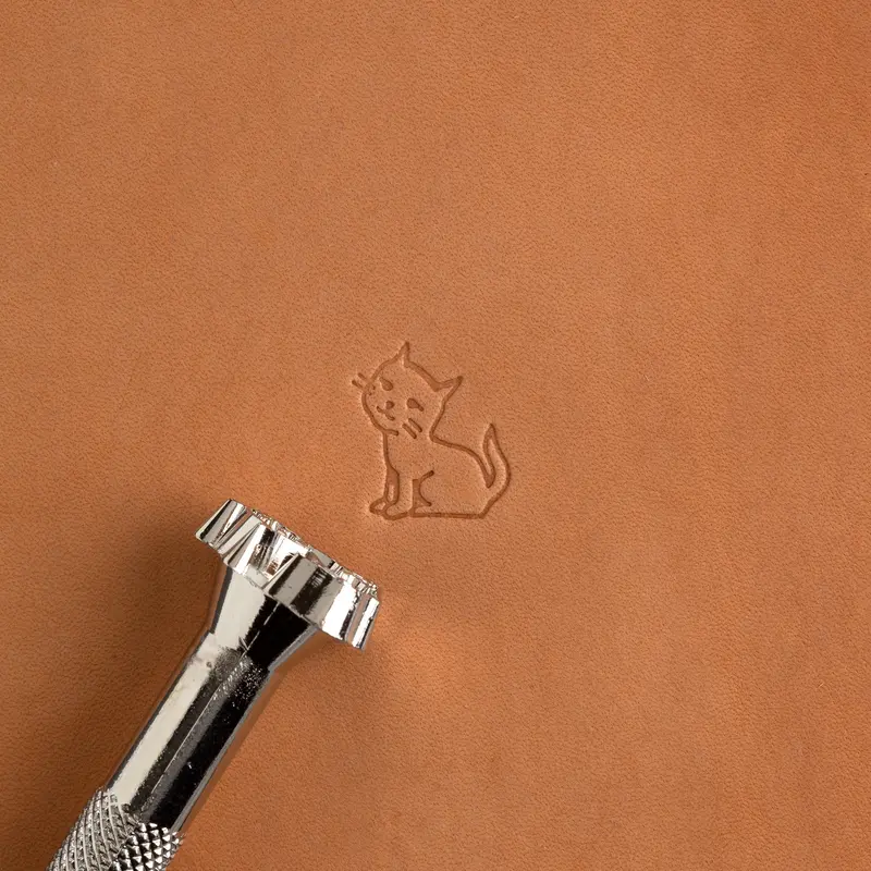 Craftool® Kitten Silhouette Leather Stamp 1