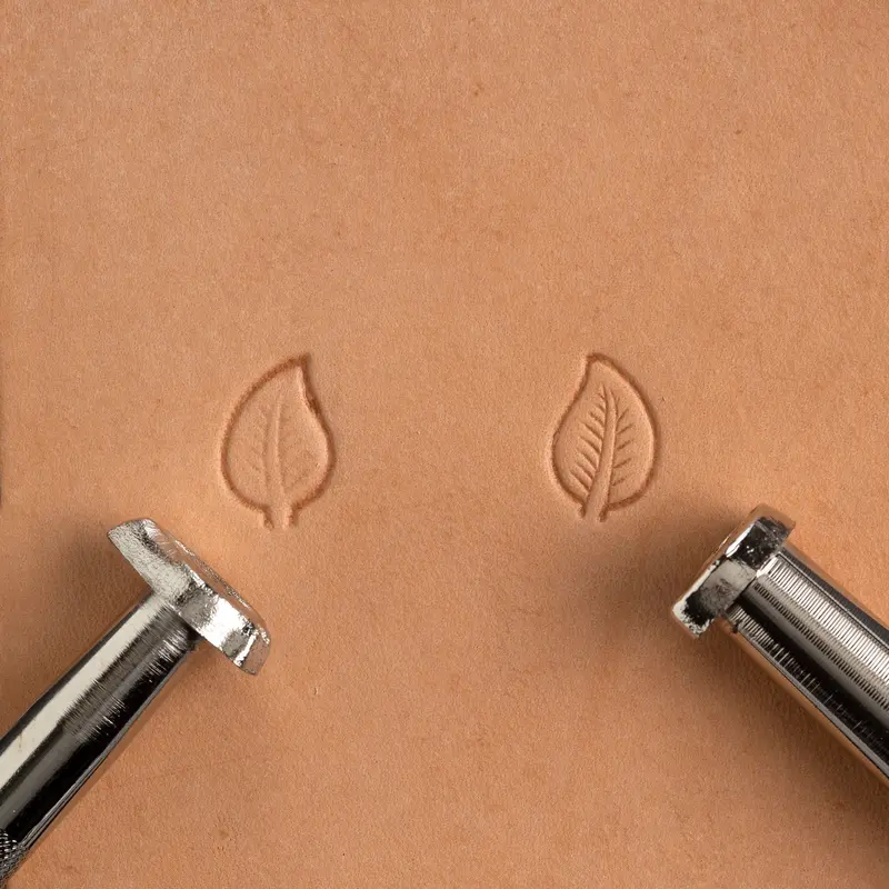 Craftool Leaf Design Stamp For Botanical Leather Embossing 1