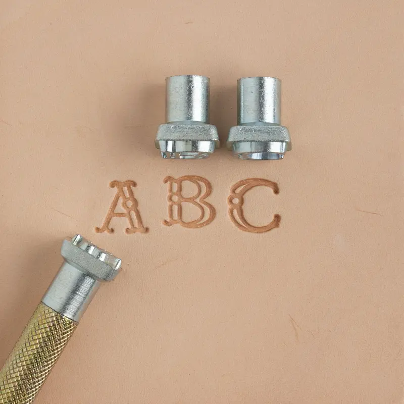 Craftool® Mini Fancy Sheridan Alphabet Stamp Set For Lettering 1