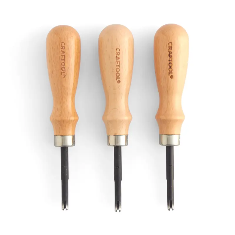 Craftool Rounded Keen Edge Beveler For Smooth Leather Edging 1